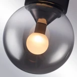 Настенный светильник iLedex Aura 8615W-1S BK-SM (220V, шар)