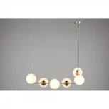 Подвесной светильник Omnilux Avetrana OML-66603-06 (220V, на тросе, шарики)