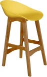 Стул полубарный SHT-ST19/S65-1 желтый/светлый орех от фабрики Sheffilton
