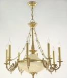 Подвесная люстра Bejorama Maribel 2345/8 (220V, на цепи, подсвечник, свеча)