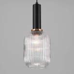 Подвесной светильник Eurosvet Bravo 50181/1 прозрачный (220V, на проводе, круглые)