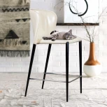 Стул полубарный Albert, кожа бежевый Top Concept ALBERT 2000000000152