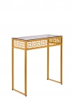 Консольный стол AllConsoles 1063-CG grey золотой