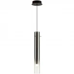 Подвесной светильник Odeon Light Shiny 5061/5L PENDANT черный/темн.хром/металл/стекло LED 4W 3000K (220V, на проводе, круглые)