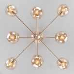 Потолочная люстра на штанге Eurosvet Ascot 30166/8 золото (220V)
