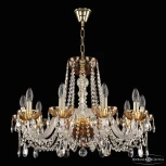 Подвесная люстра Bohemia 5402 5402/10/240 G Amber/M-1H