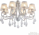 Потолочная люстра Arte Milano Amalfi-7146 337146/8 WT+SL (220V, подвески)