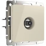 ТВ-розетка оконечная (слоновая кость) Werkel W1183003 (a051494)