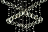 Потолочная хрустальная люстра на штанге Dio D'Arte Tesoro Nickel H 1.4.50.107 N (220V)