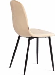 Обеденный стул Tetchair BREEZE (Велюр,Металл /Желтый)
