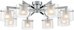 Потолочная люстра Lumion Verdi 8261/8C металл/стекло, хром/прозрачный E14 8*40W 220V
