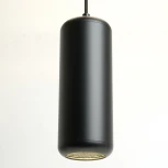 Подвесной светильник Feron HL3658 Barrel ECHO levitation 48403 12W, GX53, чёрный, с антибликовой сеточкой (220V, на проводе, круглые)