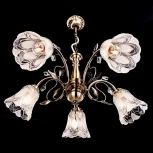 Подвесная люстра Eurosvet 30009 30009/5 античная бронза