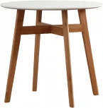 Стол обеденный Stool Group Target Circle 90*90 белый УТ000036022