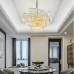 Подвесная люстра Waltz D100 ImperiumLoft Waltz01 (177868-26) (220V, хрусталь, на цепи)