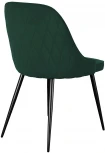Стул 256 микровелюр К13 изумруд, ножки черные Dikline 00-00060793