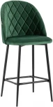 Стул полубарный Stool Group Марсель велюр зеленый УТ000025271