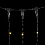 Гирлянда Занавес 2 x 3 м Тепло-Белый с Мерцанием Каждого Диода 220В, 600 LED, Провод Черный Каучук, IP65