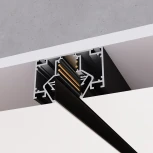 Шинопровод магнитный под натяжной потолок ST Luce Skyline 48 ST047.429.02 Черный