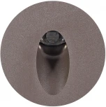 Встраиваемая подсветка ступеней лестницы светодиодная AM Group AM9 AM98LG-3227 COFFEE 4000K (220V, круглые)