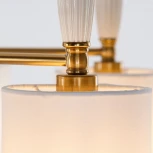Потолочная люстра на штанге Arte Lamp Waverley A4102PL-8PB (220V)