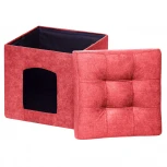 Пуфик Dreambag складной Для Животных Коралловый Велюр 13638