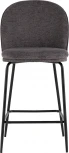 Стул полубарный Stool Group Echo темно-серый