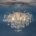 Потолочная люстра на штанге Escada 1122/5PL (220V, хрусталь)