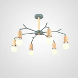 Потолочная люстра на штанге Les Color D80 Blue Imperiumloft ﻿Lesc_01 (220509-23)