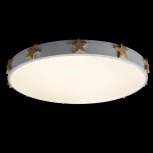 Потолочный светильник круглый Loft IT Axel 10006/36 White (для детской, LED, 220V, круглые, звезды)