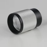 Точечный накладной светильник iLedex Delta 1955-10W-3000K-36 BK+SL (220V, круглые)