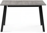 Стол раскладной Notta Колон Лофт 120 25 мм черный матовый / бетон 489608