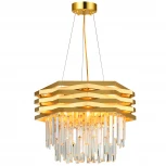 Подвесная люстра Natali Kovaltseva Spear 76013/10C GOLD