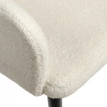 Стул Bruno белый, искусственный мех Bradex Home RF 0446