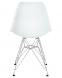 Стул обеденный DSR (ножки хром, цвет белый (W-02))