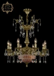 Подвесная люстра Art Classic 31.19 31.19.8.CK125SP.250SP.G.Sp.Amber.White.1B