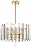 Подвесная люстра хрустальная на штанге Arte Milano Sorrento-1409 371409/5/350/400 GD (220V)