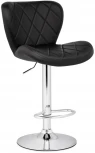 Барный стул Woodville Porch black / chrome 15507