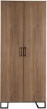Шкаф R-Home двухстворчатый без зеркал Loft Дуб Табак