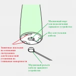 Интерьерная настольная лампа светодиодная с аккумулятором Ubiqua Flora 339104 (регулировка яркости, сенсорный выключатель, IP54)