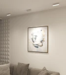 Трековый светильник Denkirs Smart Linear DK8009-WH (LED, 220V, управление смартфоном, голосовое управление, умный дом - Алиса)