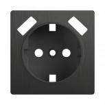 Накладка для розетки USB (графит рифленый) Werkel W1179504 (a050746)