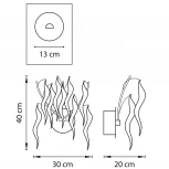 Бра Lightstar Mocco 792634 (12V)