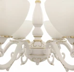 Подвесная люстра Arte Milano AM340518 340518/6 WT+G (220V, на цепи)