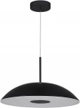 Подвесной светильник ST Luce Lid SL6128.403.01 Черный/Черный LED 1*24W 3000K LID (220V, на проводе, круглые)