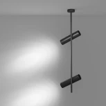 Потолочный светильник Elti GU10 2x50Вт Maytoni Technical C021CL-02B (220V, круглые)