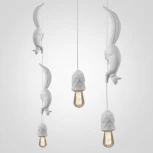 Подвесной светильник Белка Karman Sherwood E Robin Se151 Bb Int-White ImperiumLoft 40.869-0 (85110-22) (для детской, 220V, на проводе, животные)