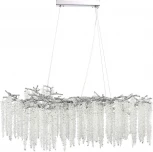 Подвесная люстра хрустальная Stilfort Eiva 2167/09/06PL (220V, на тросе, ветки)