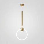 Подвесной светильник Ring L D30 Золото ImperiumLoft Ring01 (178407-26) (LED, 220V, на проводе, кольцо)