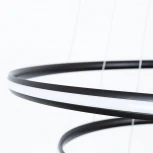 Подвесной светильник ярусный Arte Lamp Meridiana A2198SP-3BK (LED, 220V, пульт управления, на тросе)